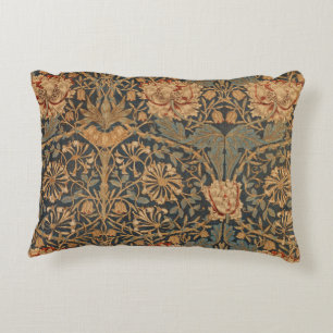 William Morris Honeysuckle Rich Wallpaper Accent Kussen