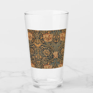 William Morris Honeysuckle Rich Wallpaper Glas
