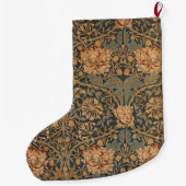 William Morris Honeysuckle Rich Wallpaper Grote Kerstsok (Achterkant)