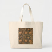 William Morris Honeysuckle Rich Wallpaper Grote Tote Bag (Voorkant)