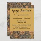 William Morris Honeysuckle Rich Wallpaper Kaart (Voorkant / Achterkant)