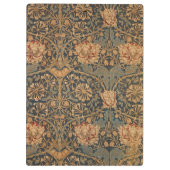 William Morris Honeysuckle Rich Wallpaper Klembord (Achterkant)