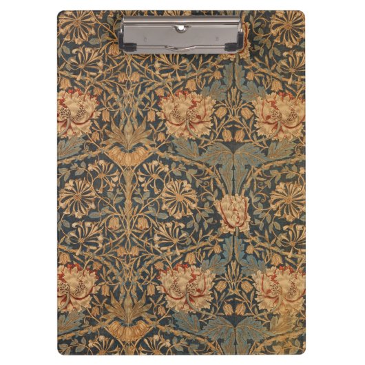 William Morris Honeysuckle Rich Wallpaper Klembord (Voorkant)