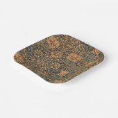 William Morris Honeysuckle Rich Wallpaper Papieren Bordje (Gebogen)