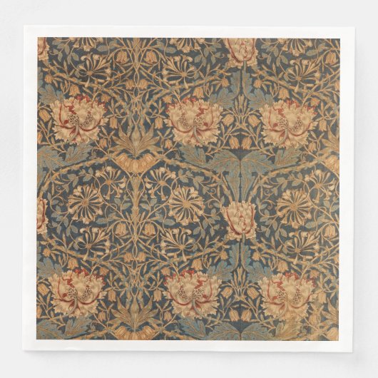 William Morris Honeysuckle Rich Wallpaper Servet (Voorkant)