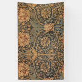 William Morris Honeysuckle Rich Wallpaper Spandoek (Verticaal)