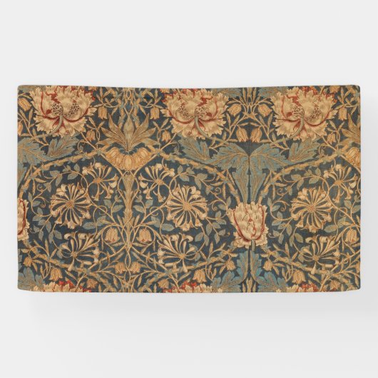 William Morris Honeysuckle Rich Wallpaper Spandoek (Horizontaal)