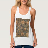 William Morris Honeysuckle Rich Wallpaper Tanktop (Voorkant)