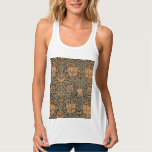 William Morris Honeysuckle Rich Wallpaper Tanktop