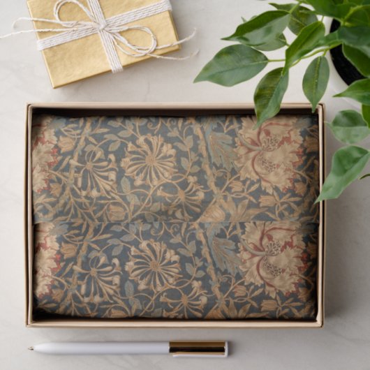 William Morris Honeysuckle Rich Wallpaper Tissuepapier (Geschenk)