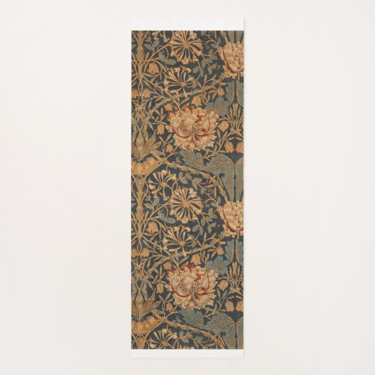 William Morris Honeysuckle Rich Wallpaper Yogamat (Achterkant)
