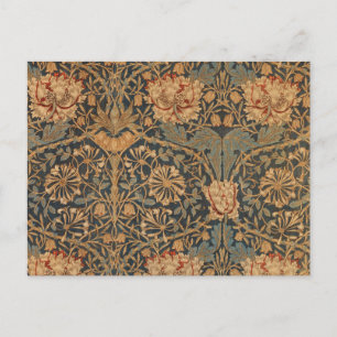 William Morris Honeysuckle Rijk Behang Briefkaart