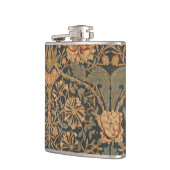 William Morris Honeysuckle Rijk Behang Heupfles (Links)