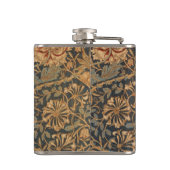 William Morris Honeysuckle Rijk Behang Heupfles (Achterkant)