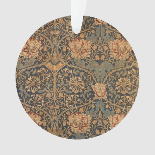 William Morris Honeysuckle Rijk Behang Ornament (voorkant)