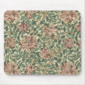 William Morris - Honeysuckle Rozen & Leaves Muismat (Voorkant)
