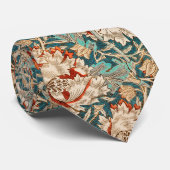 William Morris Honeysuckle Stropdas (Opgerold)