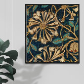 William Morris Honeysuckle Tapestry Sierkussen Foto Afdruk