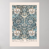 William Morris Honeysuckle Wall Art Print (Voorkant)