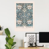 William Morris Honeysuckle Wall Art Print (Thuiskantoor)