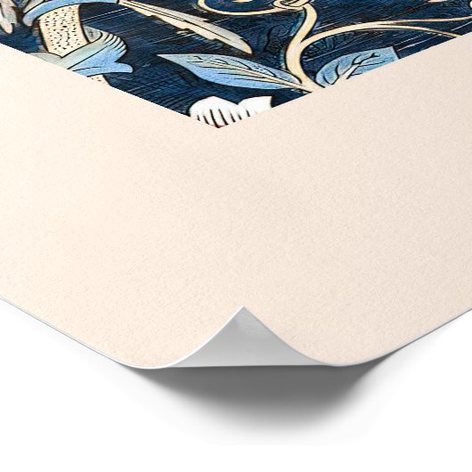 William Morris Honeysuckle Wallpaper Art Print (Hoek)