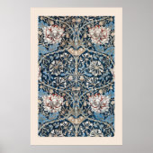 William Morris Honeysuckle Wallpaper Art Print (Voorkant)