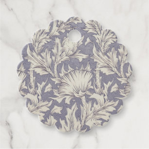 William Morris Horn Poppy Behangdruk: Vintage Bedankjes Labels