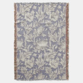 William Morris Horn Poppy Behangdruk: Vintage Deken (Voorkant Verticaal)