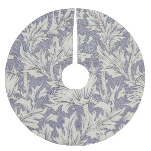 William Morris Horn Poppy Behangdruk: Vintage Kerstboom Rok