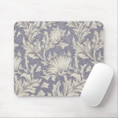 William Morris Horn Poppy Behangdruk: Vintage Muismat (Met muis)