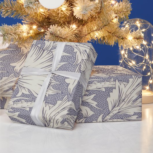 William Morris Horn Poppy Classic Floral Cadeaupapier (Feestdagen)