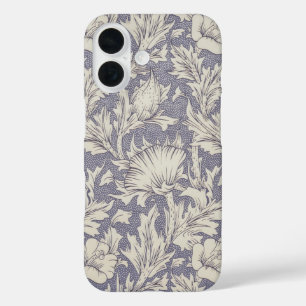 William Morris Horn Poppy Classic Floral iPhone 16 Hoesje