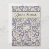 William Morris Horn Poppy Classic Floral Kaart (Voorkant)