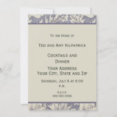 William Morris Horn Poppy Classic Floral Kaart (Achterkant)