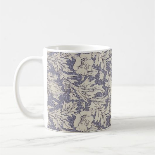 William Morris Horn Poppy Classic Floral Koffiemok (Links)