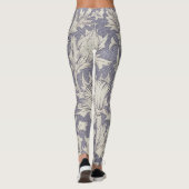 William Morris Horn Poppy Classic Floral Leggings (Achterkant)