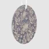 William Morris Horn Poppy Classic Floral Ornament (voorkant)