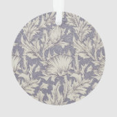 William Morris Horn Poppy Classic Floral Ornament (achterkant)