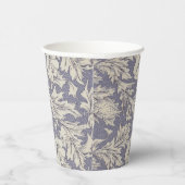 William Morris Horn Poppy Classic Floral Papieren Bekers (Rechts)