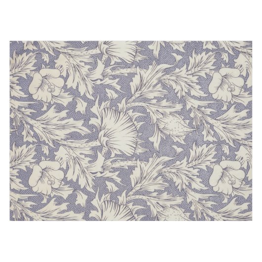 William Morris Horn Poppy Classic Floral Tafelkleed (Voorkant (Horizontaal))
