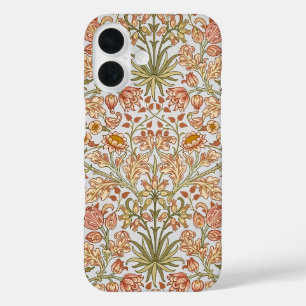 William Morris Hyacint Bloemrijke Botanische Kunst iPhone 16 Hoesje