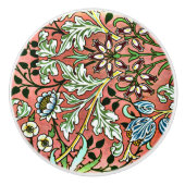 William Morris - Hyacint Keramische Knop (Voorkant)