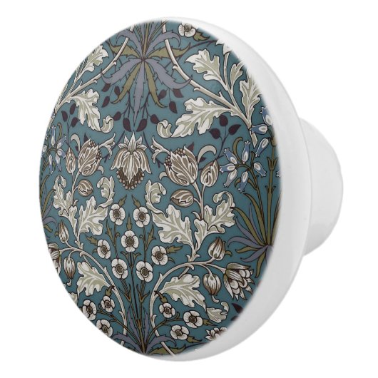 William Morris "Hyacinth" 1 Keramische Knop (Rechts)