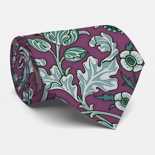 William Morris "Hyacinth" 2 Stropdas (Opgerold)