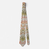 William Morris Hyacinth Floral Botanical Art Stropdas (Voorkant)