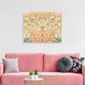 William Morris Hyacinth Flower Roos Art Canvas Afdruk (Insitu (Woonkamer))