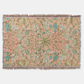 William Morris Hyacinth Flower Roos Art Deken (Voorkant)