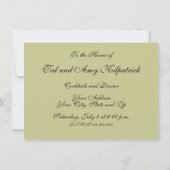 William Morris Hyacinth Flower Roos Art Kaart (Achterkant)