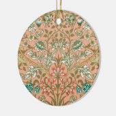 William Morris Hyacinth Flower Roos Art Keramisch Ornament (Links)