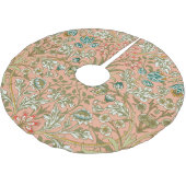 William Morris Hyacinth Flower Roos Art Kerstboom Rok (Gekanteld)